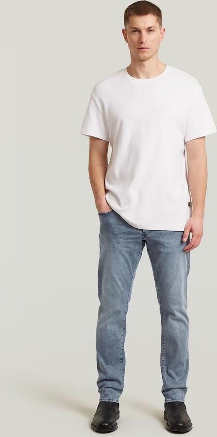 G-Star RAW 3301 Regular Tapered Jeans Grijs Heren - Foto 6