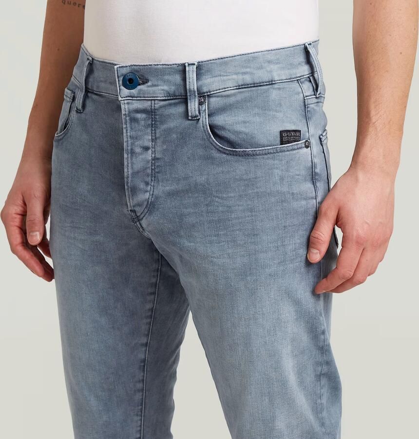 G-Star RAW 3301 Regular Tapered Jeans Grijs Heren - Foto 3