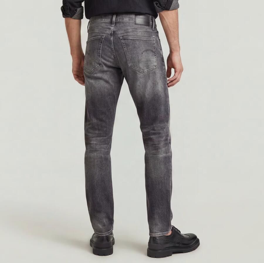 G-STAR RAW Heren Jeans 3301 Regular Tapered Lichtgrijs - Foto 8