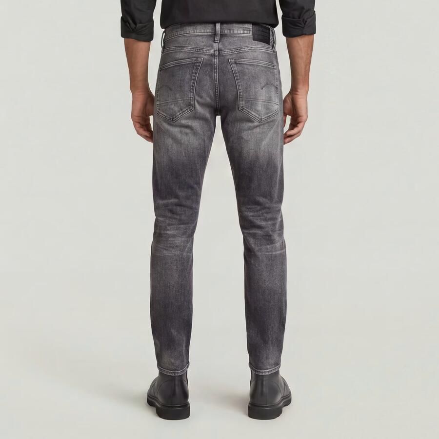 G-STAR RAW Heren Jeans 3301 Regular Tapered Lichtgrijs - Foto 6