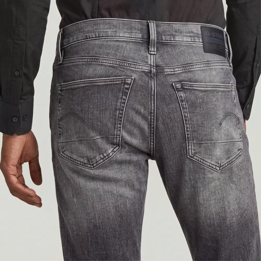 G-STAR RAW Heren Jeans 3301 Regular Tapered Lichtgrijs - Foto 7