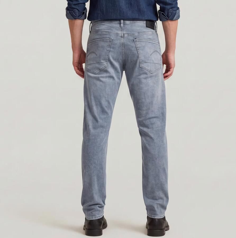 G-Star RAW 3301 Regular Tapered Jeans Grijs Heren - Foto 3