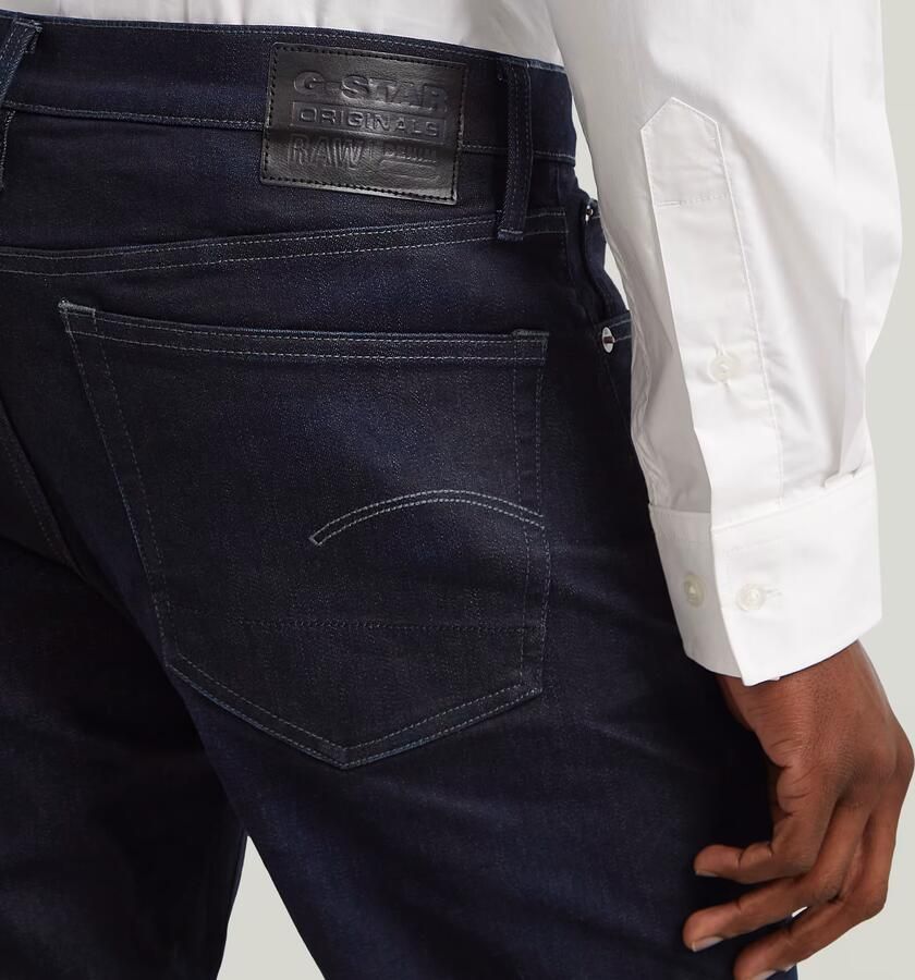G-Star RAW 3301 Regular Tapered Jeans II Donkerblauw Heren - Foto 2