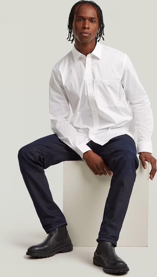 G-Star RAW 3301 Regular Tapered Jeans II Donkerblauw Heren - Foto 5