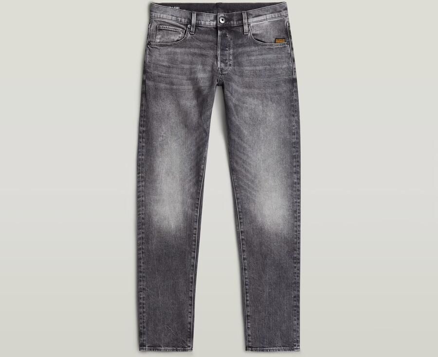 G-Star RAW 3301 Regular Tapered Jeans II Grijs Heren - Foto 7