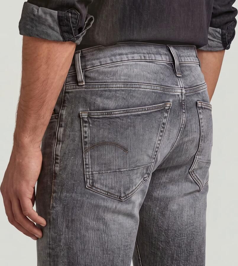 G-Star RAW 3301 Regular Tapered Jeans II Grijs Heren - Foto 5