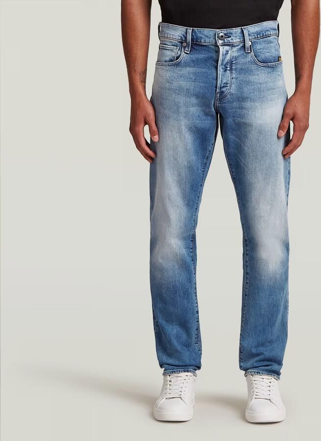 G-Star RAW 3301 Regular Tapered Jeans II Lichtblauw Heren - Foto 4