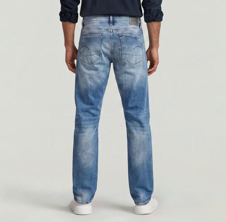 G-Star RAW 3301 Regular Tapered Jeans II Lichtblauw Heren - Foto 3