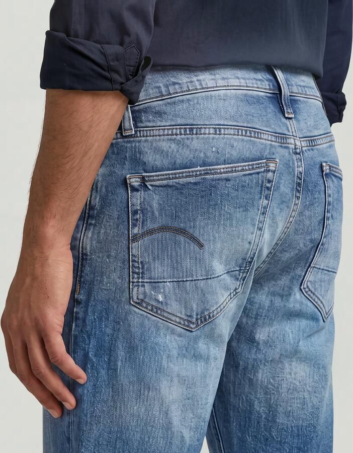 G-Star RAW 3301 Regular Tapered Jeans II Lichtblauw Heren - Foto 6