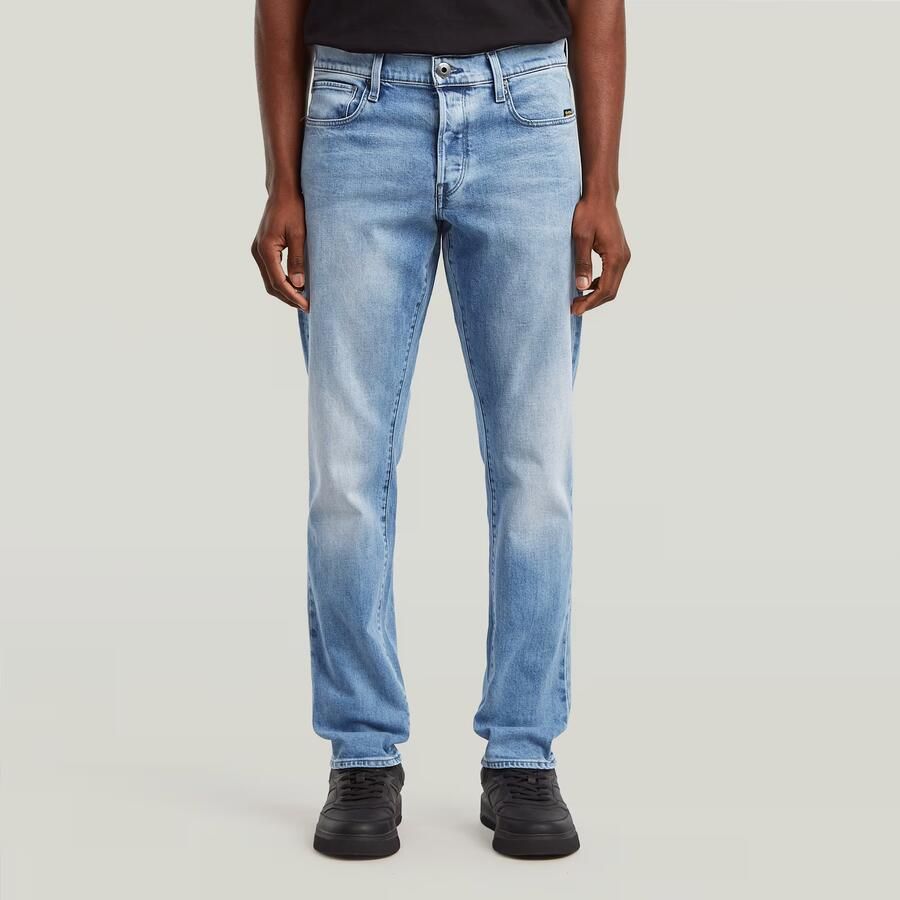 G-Star RAW 3301 Regular Tapered Jeans II Midden blauw Heren - Foto 7