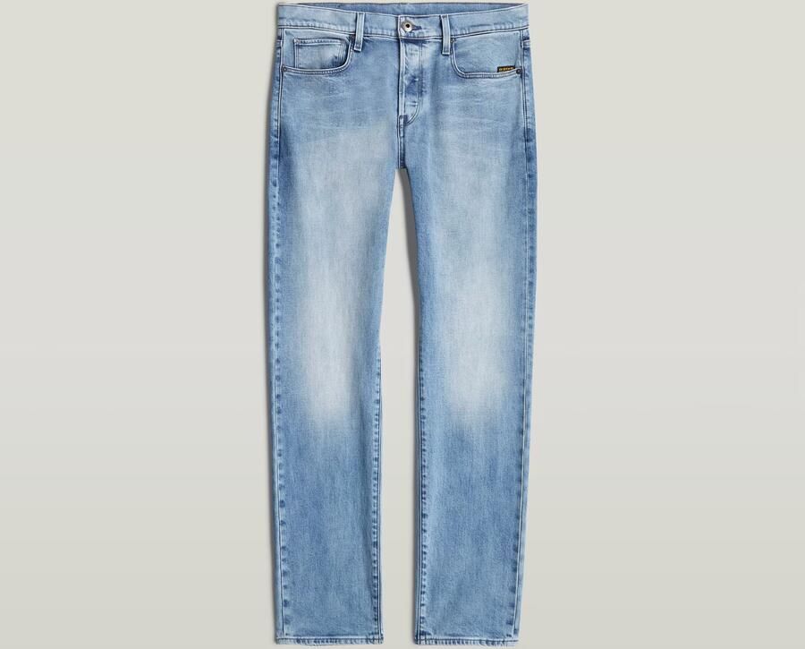 G-Star RAW 3301 Regular Tapered Jeans II Midden blauw Heren - Foto 4