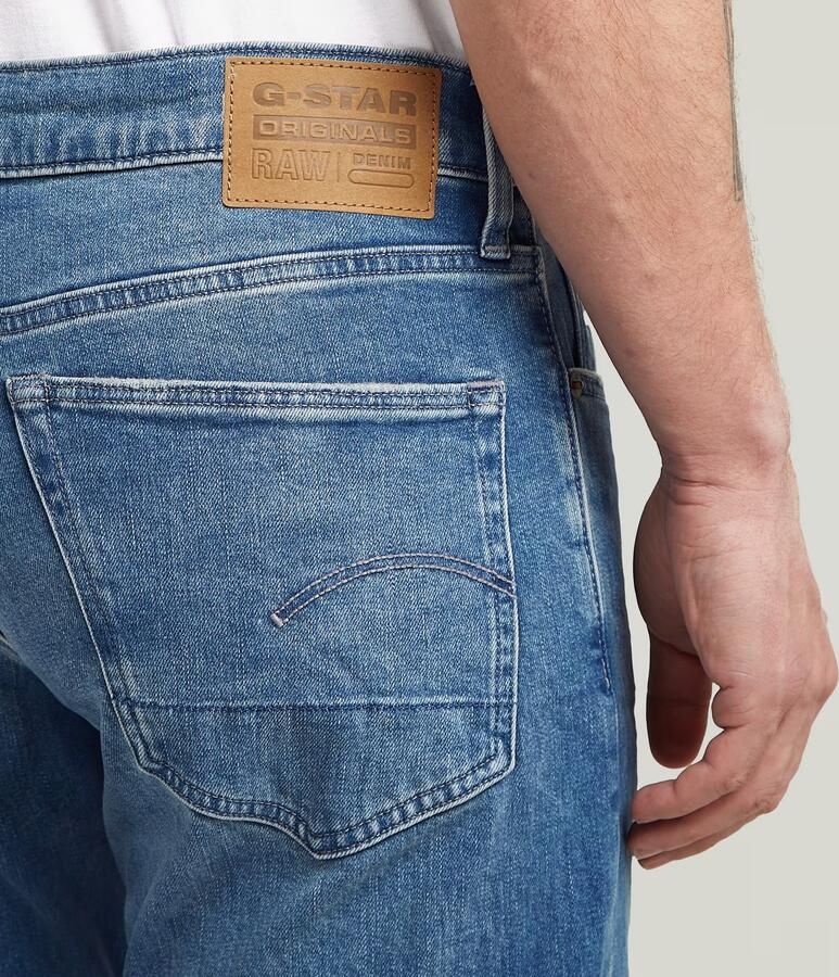 G-Star RAW 3301 Regular Tapered Jeans II Midden blauw Heren - Foto 2