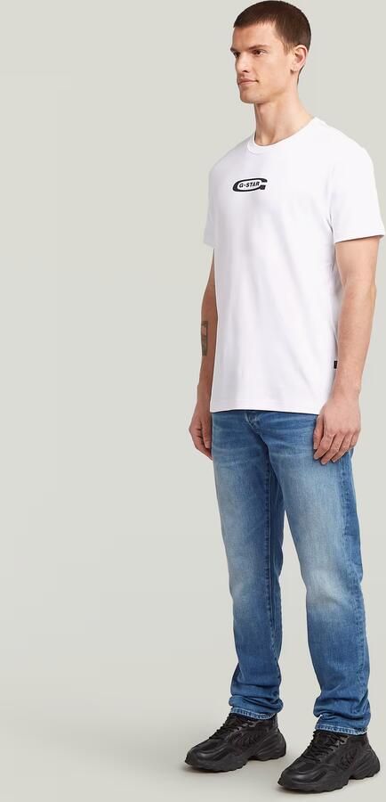 G-Star RAW 3301 Regular Tapered Jeans II Midden blauw Heren - Foto 6