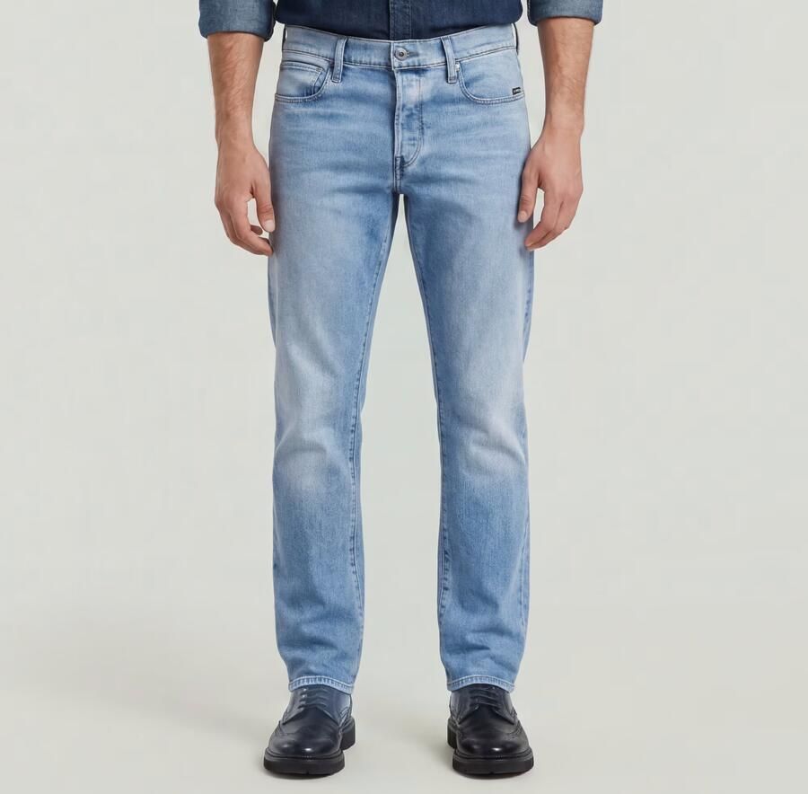 G-Star RAW 3301 Regular Tapered Jeans II Midden blauw Heren - Foto 5