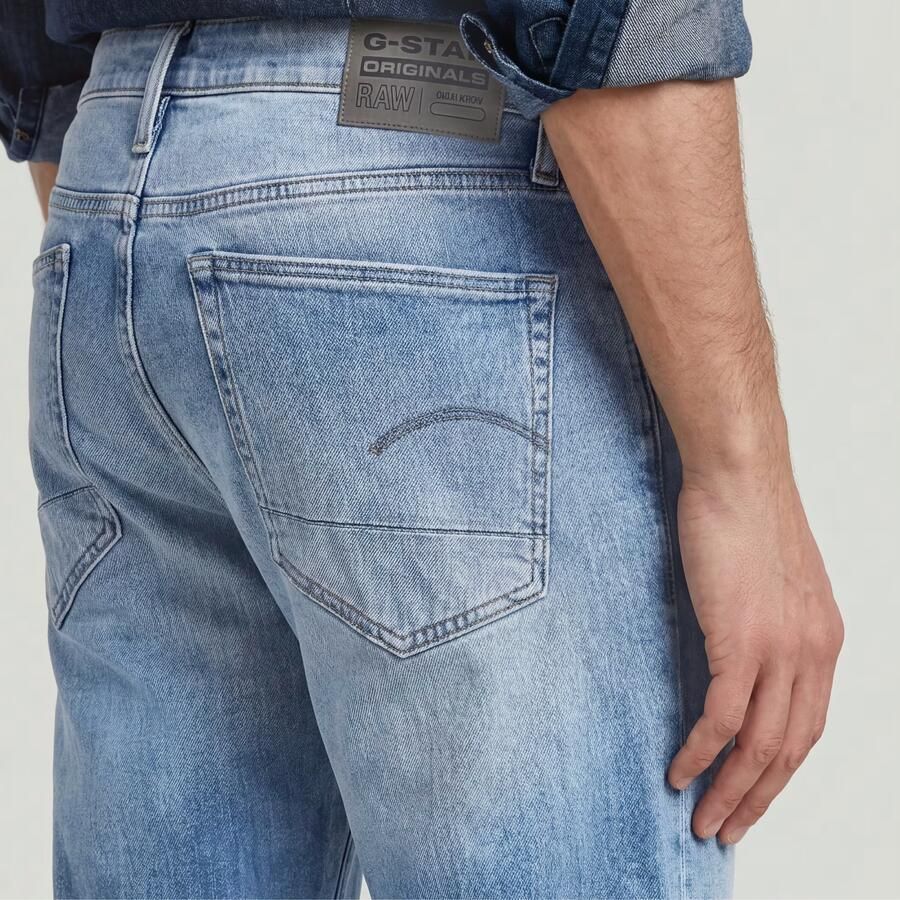 G-Star RAW 3301 Regular Tapered Jeans II Midden blauw Heren - Foto 3
