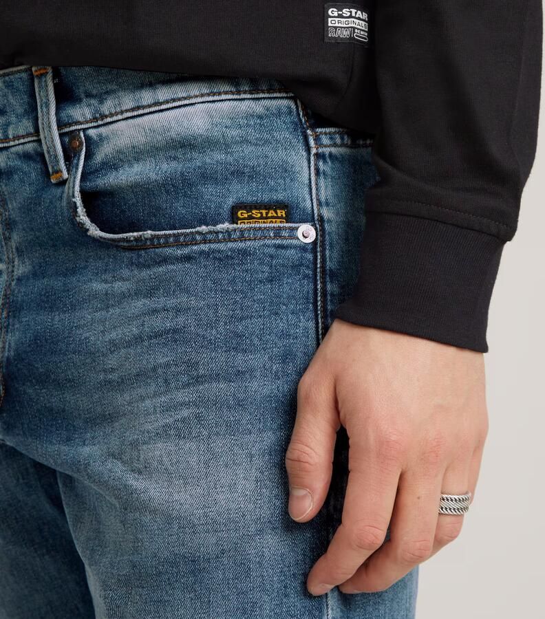 G-Star RAW Slim fit jeans 3301 Slim met mooie wassing en elastaan - Foto 18