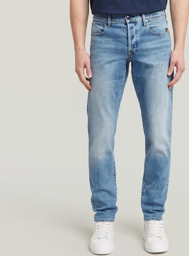 G-Star Raw Straight tapered fit jeans met stretch model '3301' - Foto 13
