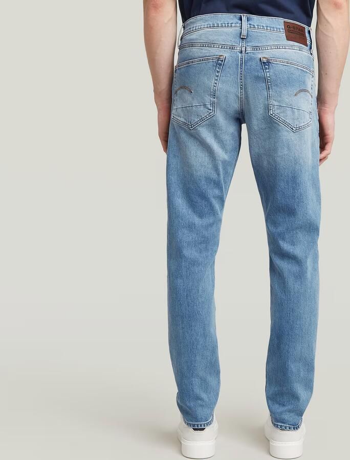G-Star Raw Straight tapered fit jeans met stretch model '3301' - Foto 10