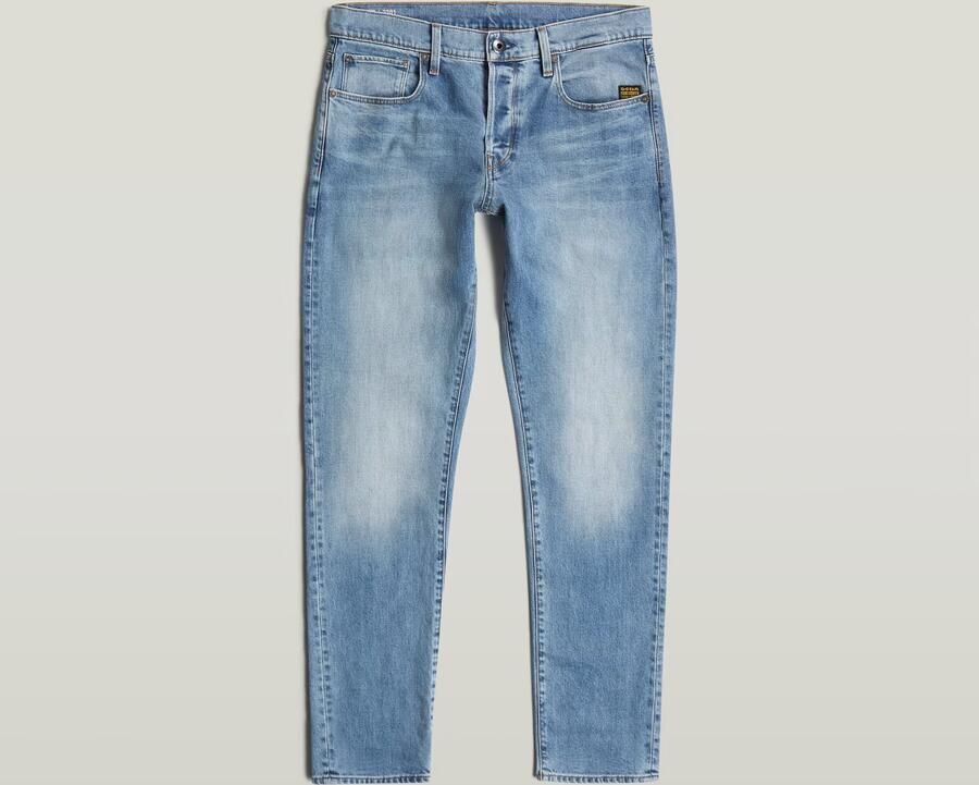 G-Star Raw Straight tapered fit jeans met stretch model '3301' - Foto 9