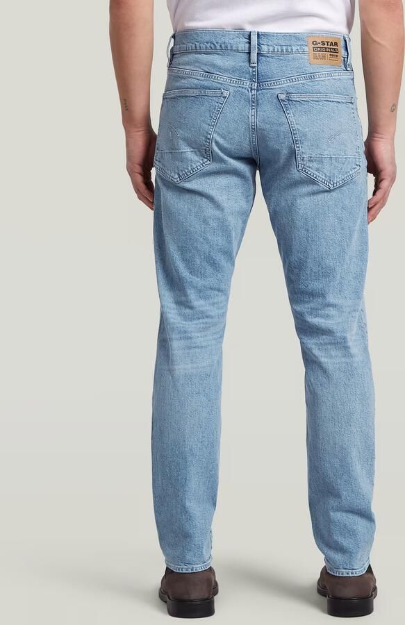 G-Star RAW 3301 Regular Tapered Jeans Lichtblauw Heren - Foto 6
