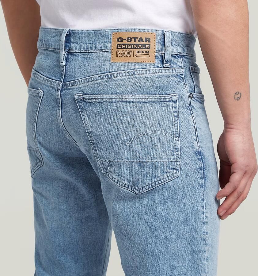 G-Star RAW 3301 Regular Tapered Jeans Lichtblauw Heren - Foto 3