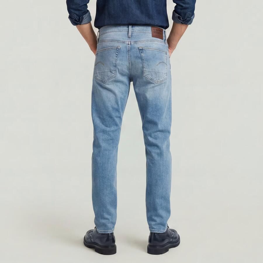 G-Star Raw Straight tapered fit jeans met stretch model '3301' - Foto 10