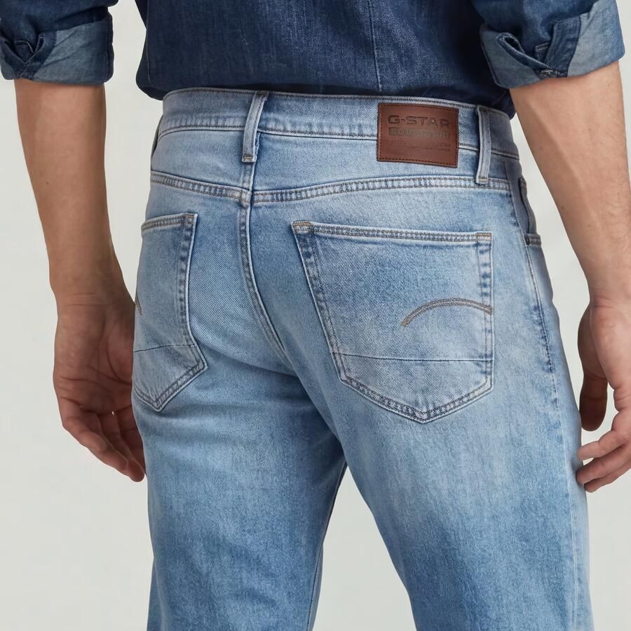 G-Star Raw Straight tapered fit jeans met stretch model '3301' - Foto 11