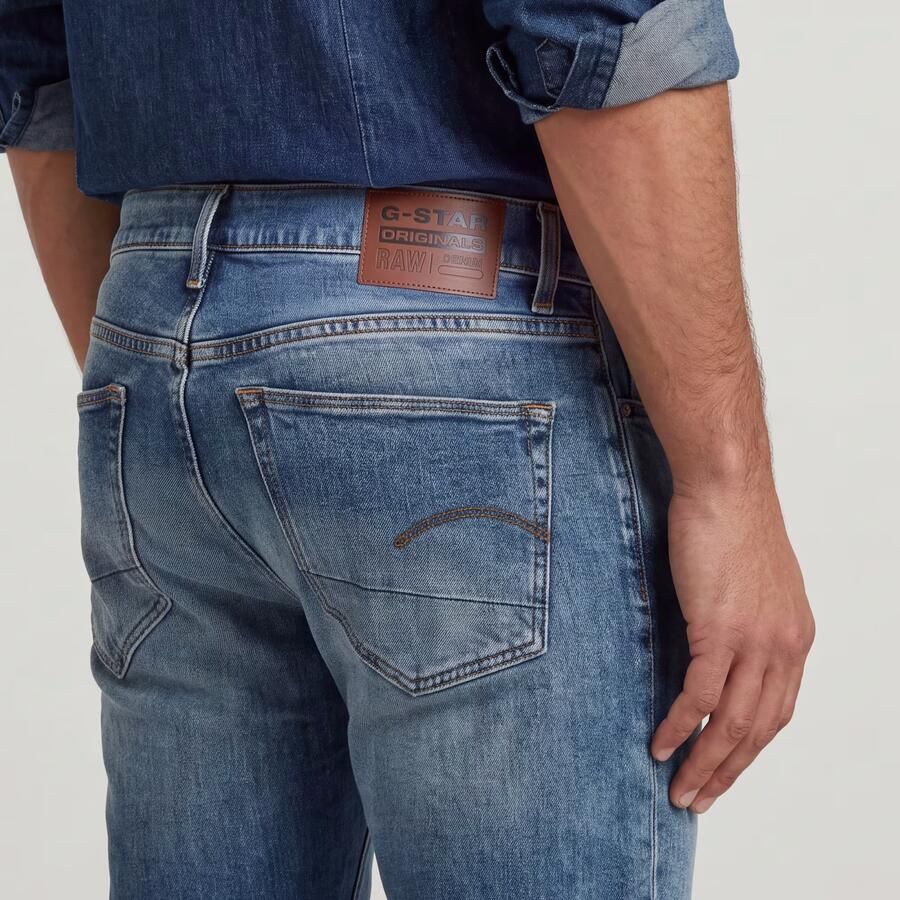 G-Star RAW Slim fit jeans 3301 Slim met mooie wassing en elastaan - Foto 17