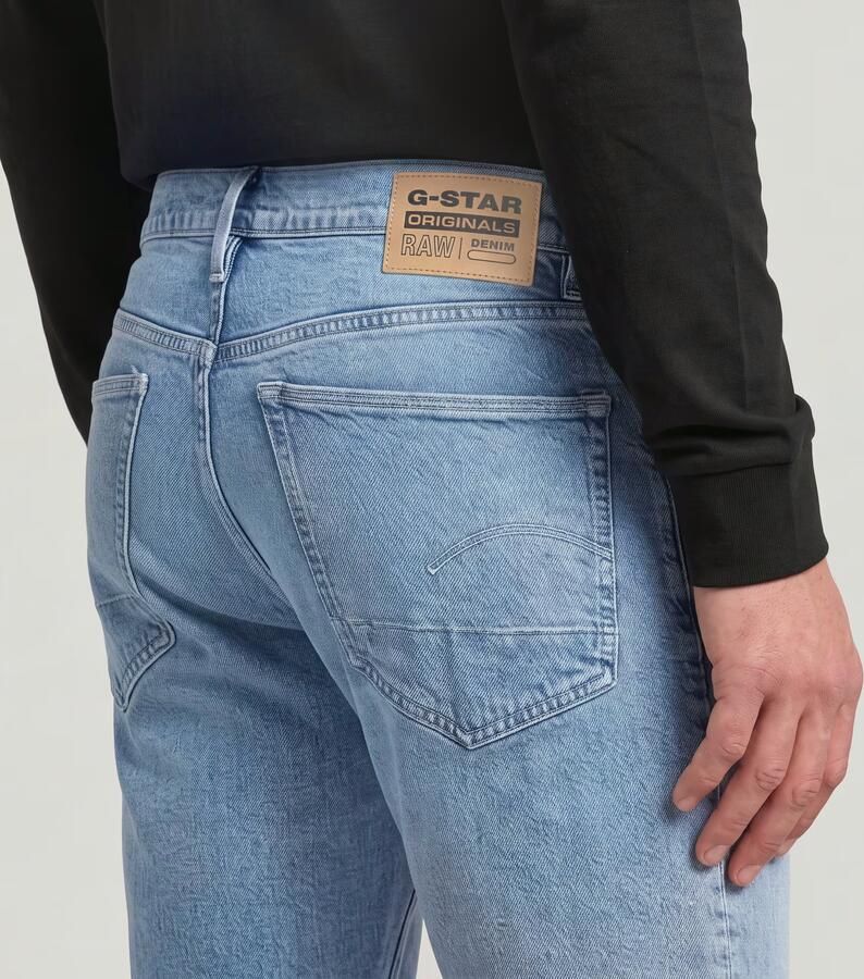 G-Star RAW 3301 Regular Tapered Jeans Lichtblauw Heren - Foto 5