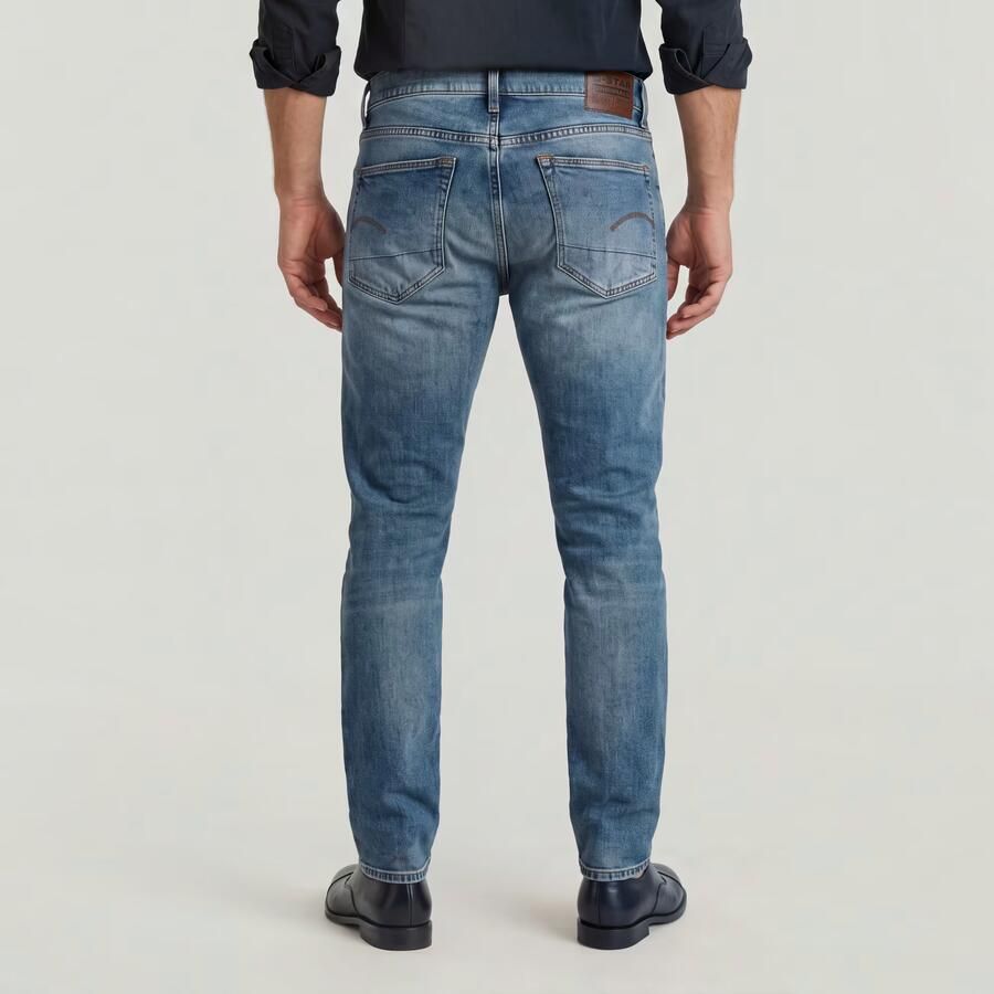 G-Star RAW Slim fit jeans 3301 Slim met mooie wassing en elastaan - Foto 15