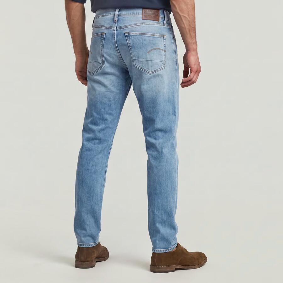 G-Star Raw Straight tapered fit jeans met stretch model '3301' - Foto 10