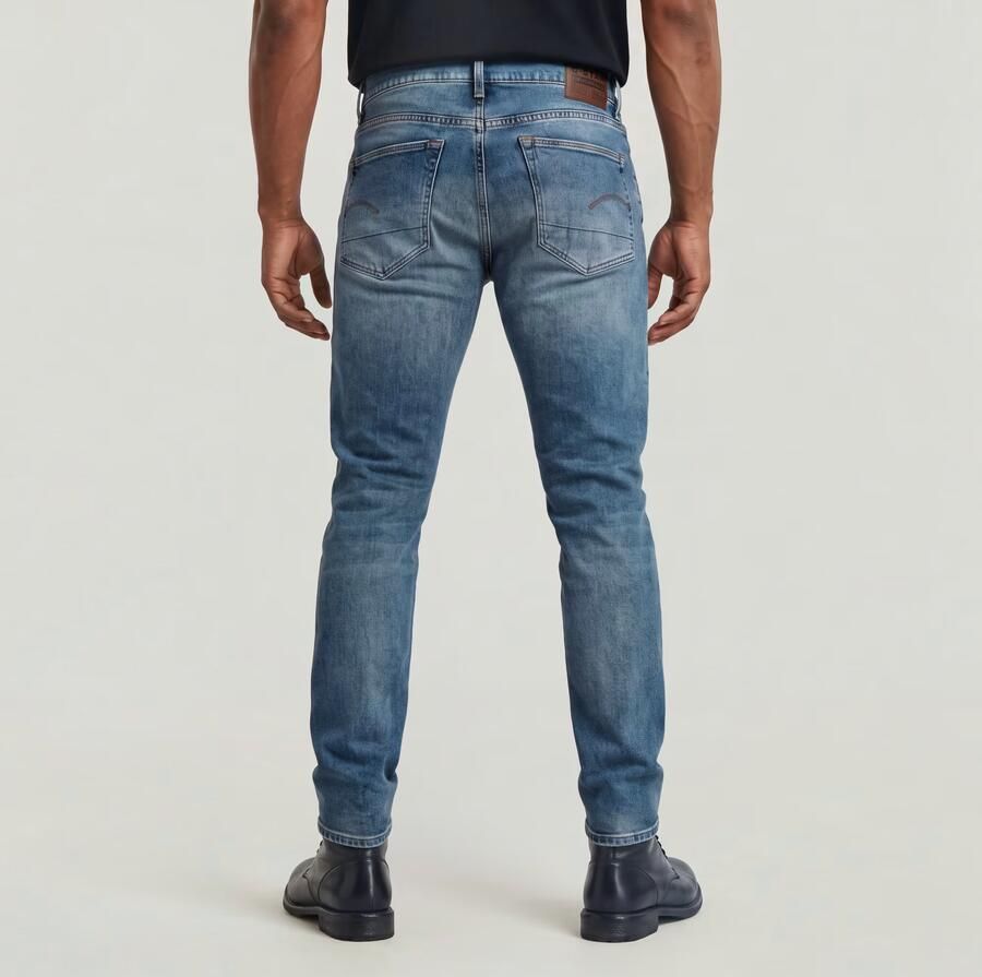 G-Star RAW Slim fit jeans 3301 Slim met mooie wassing en elastaan - Foto 19