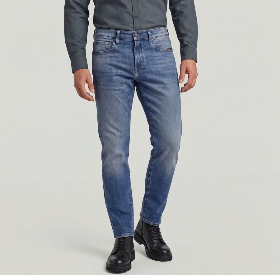 G-Star RAW 3301 Regular Tapered Jeans Lichtblauw Heren