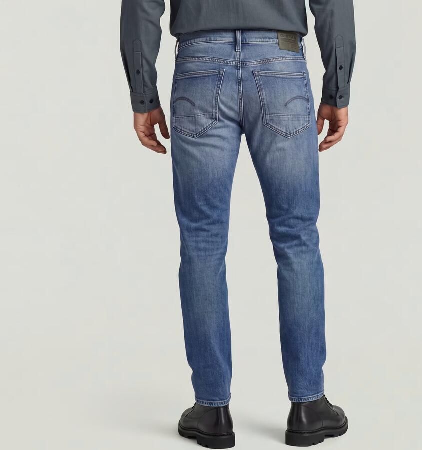 G-Star RAW 3301 Regular Tapered Jeans Lichtblauw Heren - Foto 5