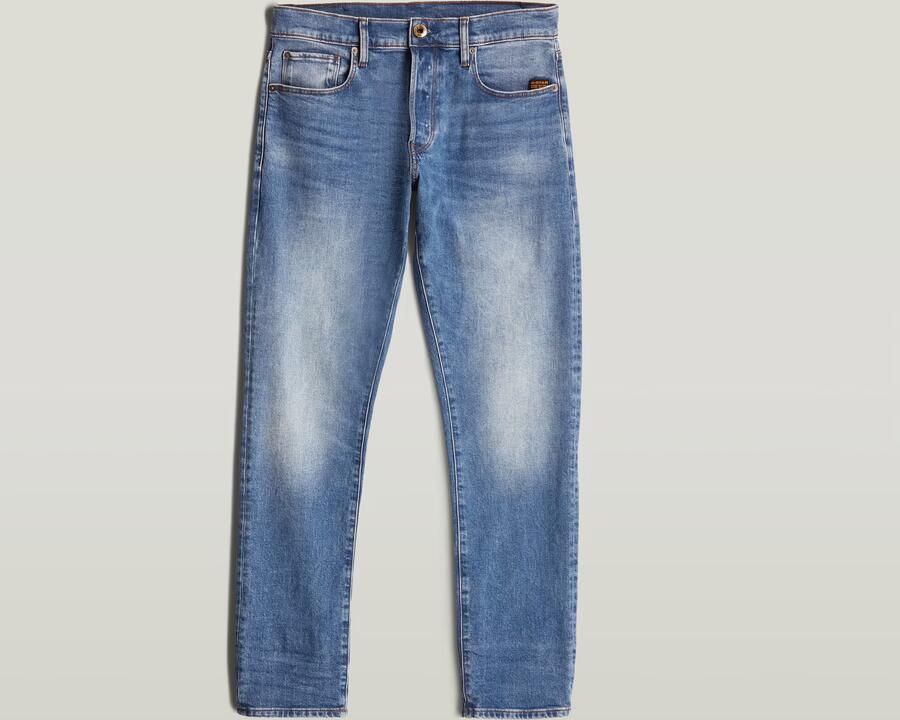 G-Star Raw Straight tapered fit jeans met stretch model '3301' - Foto 18