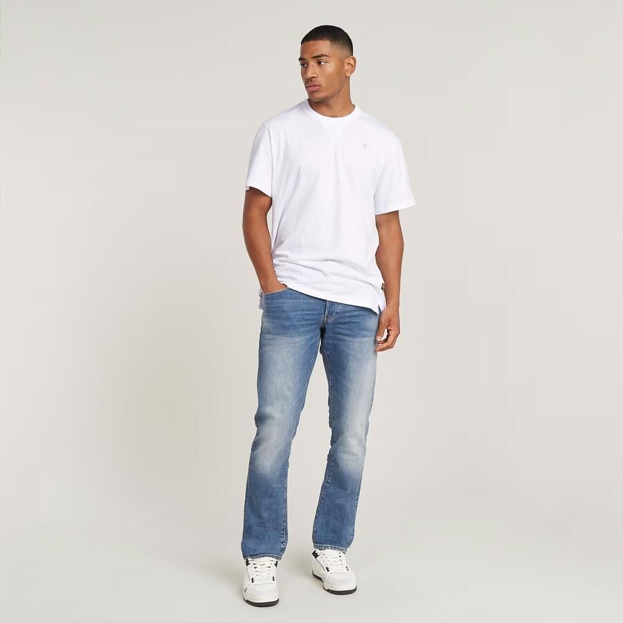 G-Star Raw Straight tapered fit jeans met stretch model '3301' - Foto 13