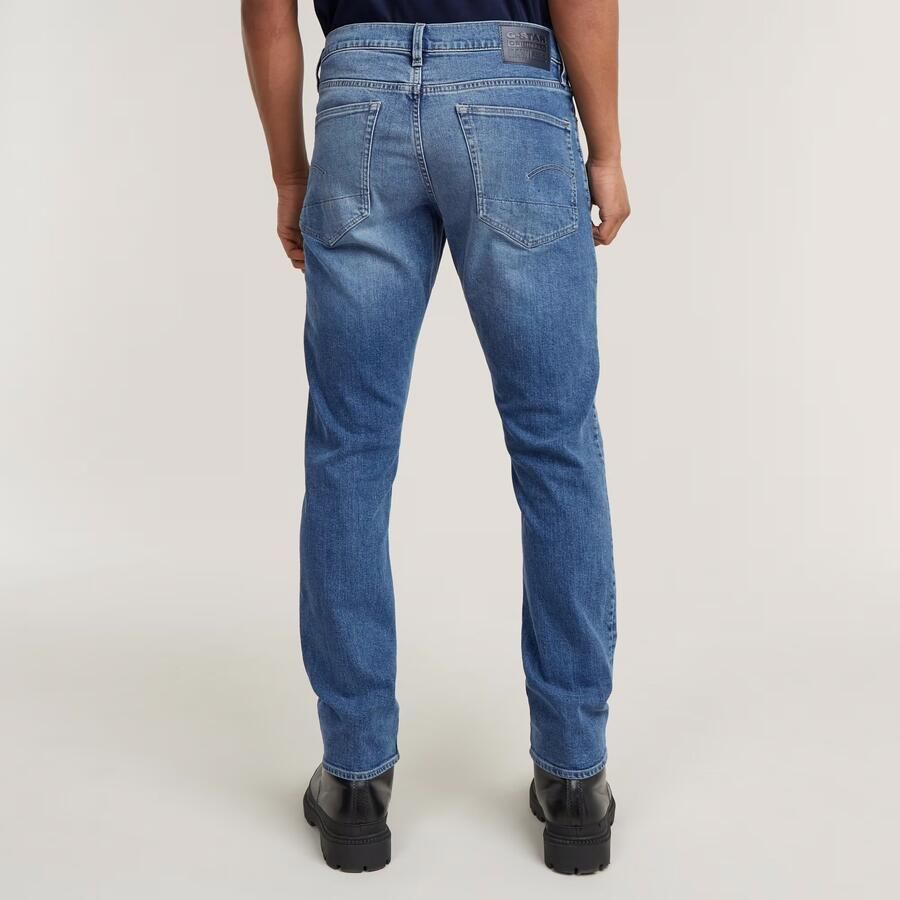 G-Star RAW 3301 Regular Tapered Jeans Midden blauw Heren