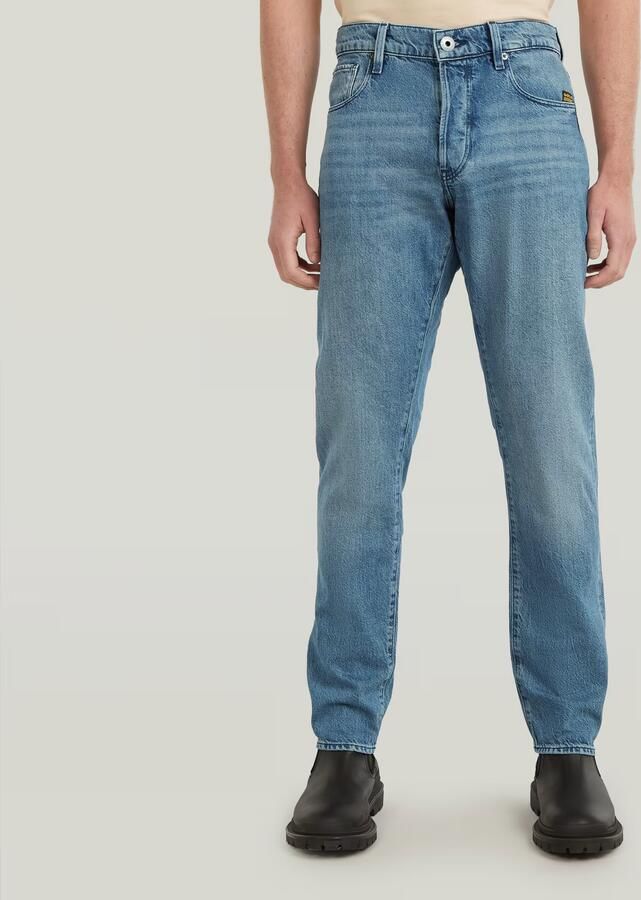 G-Star RAW 3301 Regular Tapered Jeans Midden blauw Heren - Foto 2