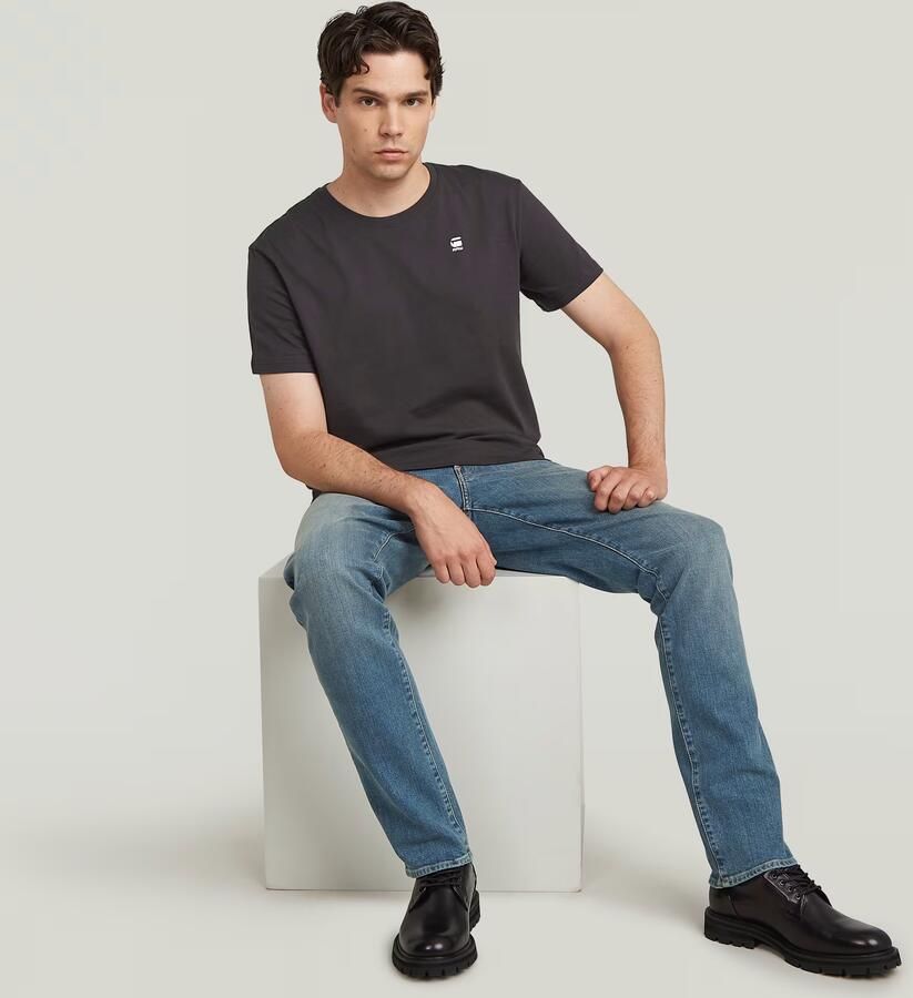 G-Star RAW 3301 Regular Tapered Jeans Midden blauw Heren - Foto 3