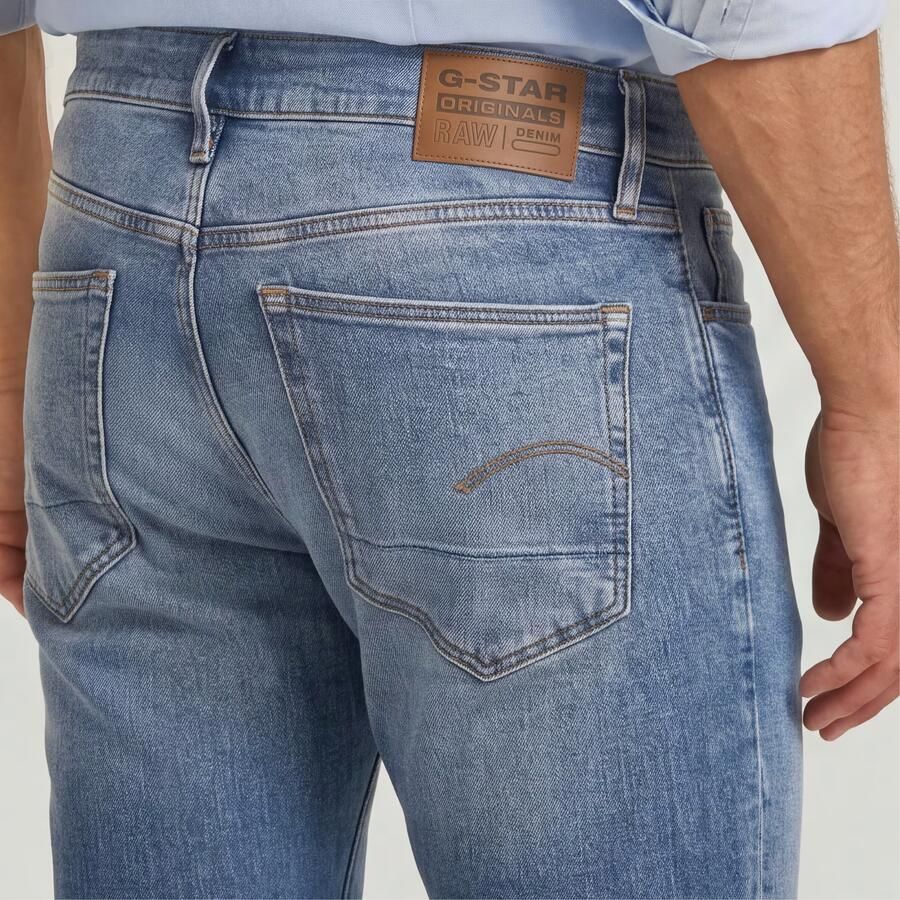 G-Star Raw Straight tapered fit jeans met stretch model '3301' - Foto 12