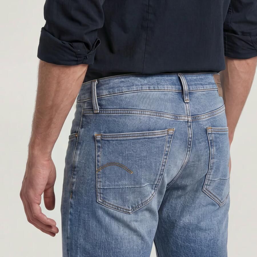 G-Star Raw Straight tapered fit jeans met stretch model '3301' - Foto 11