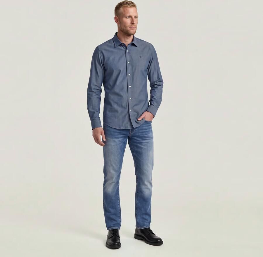G-Star Raw Straight tapered fit jeans met stretch model '3301' - Foto 13