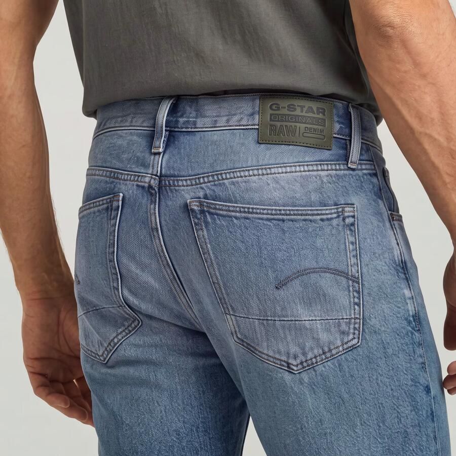 G-Star RAW 3301 Regular Tapered Jeans Midden blauw Heren - Foto 2