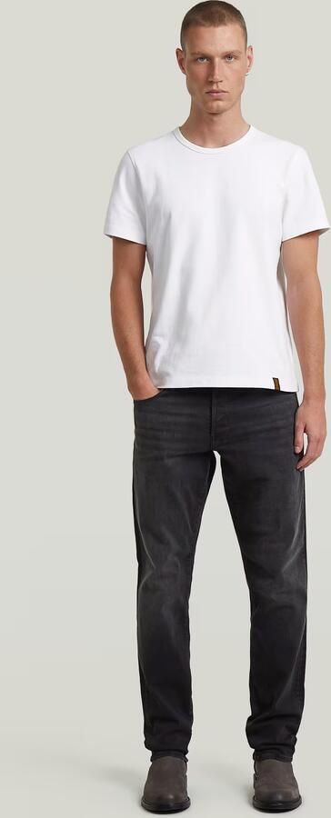 G-Star RAW 3301 Regular Tapered Jeans Zwart Heren - Foto 5