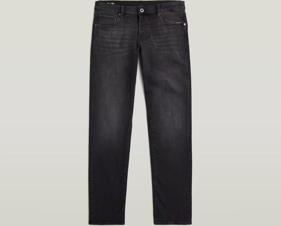 G-Star RAW 3301 Regular Tapered Jeans Zwart Heren - Foto 4