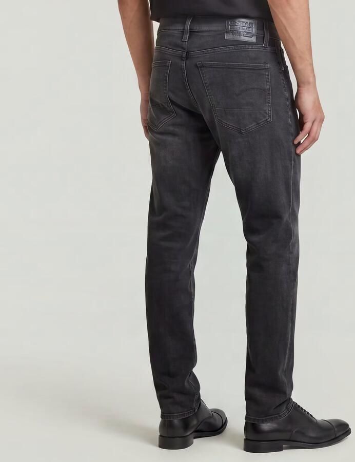 G-Star RAW 3301 Regular Tapered Jeans Zwart Heren - Foto 5