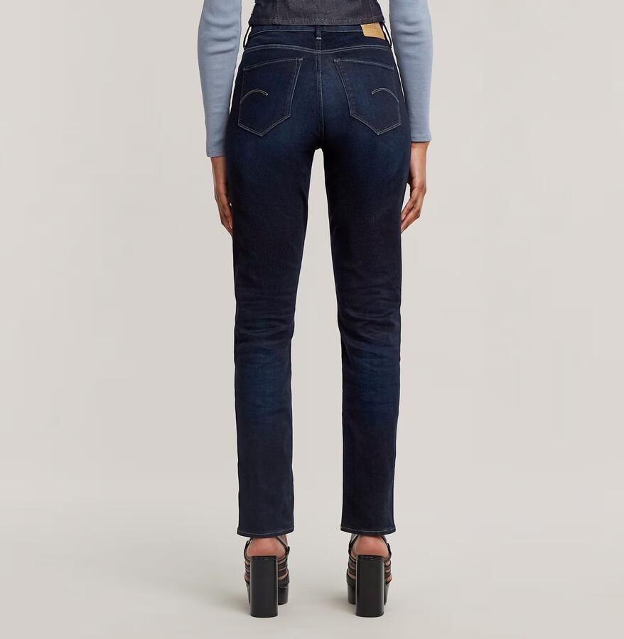 G-Star RAW 3301 Shape Skinny Jeans Donkerblauw Dames - Foto 5