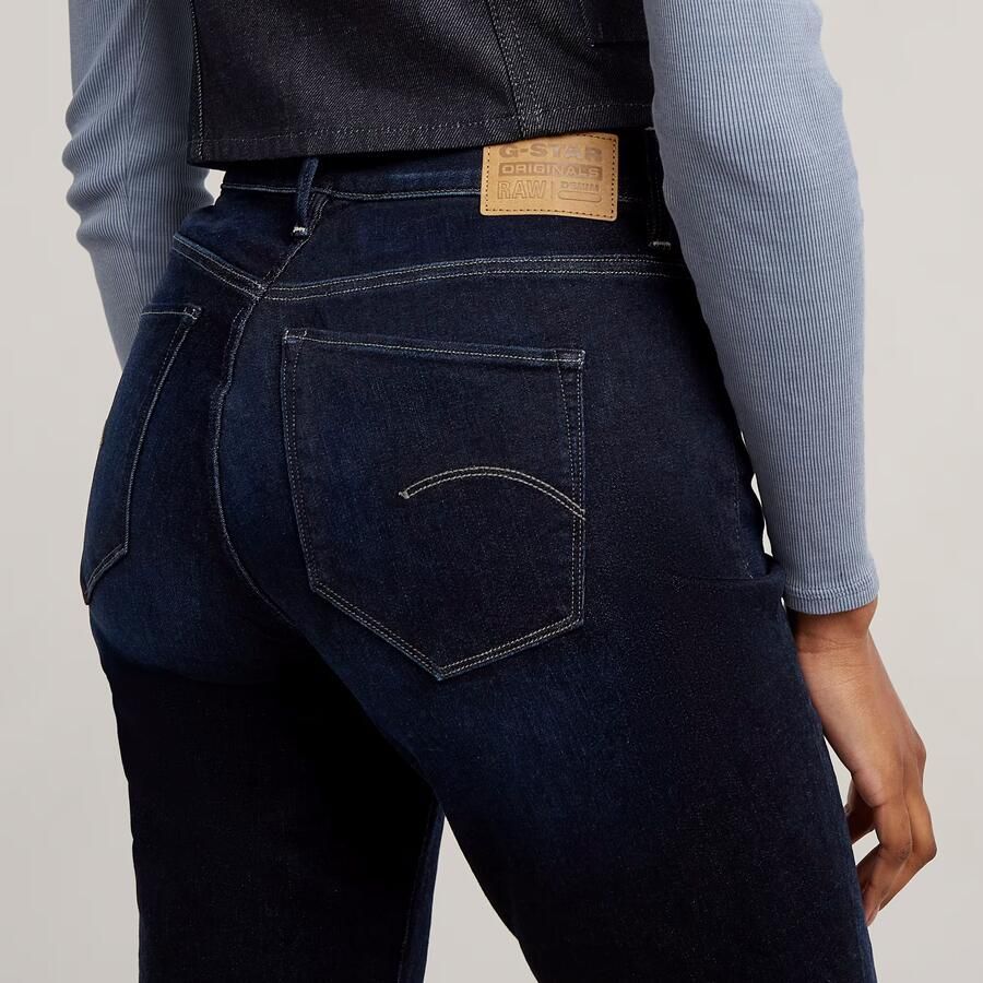 G-Star RAW 3301 Shape Skinny Jeans Donkerblauw Dames - Foto 2