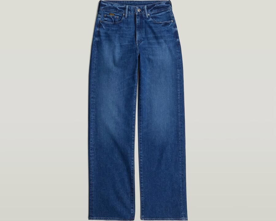 G-Star RAW 3301 Shape Straight Jeans Midden blauw Dames - Foto 7