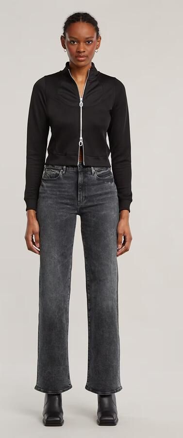 G-Star RAW 3301 Shape Straight Jeans Zwart Dames - Foto 7
